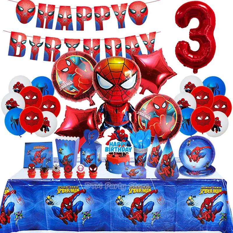 Transformez l'anniversaire de votre enfant en aventure épique avec ces décorations Spider-Man
