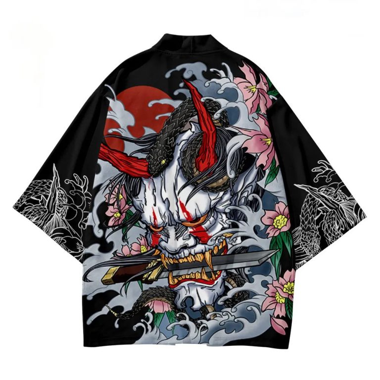 Exprimez Votre Style Unique avec un Haori Cosplay au Design Démoniaque