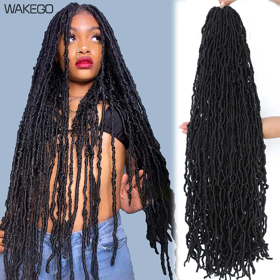 Redécouvrez Votre Style avec des Locs Crochet Premium et des Couleurs Dégradées Sophistiquées