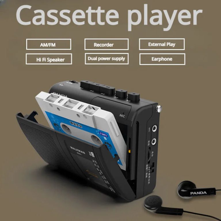 Éveillez vos Sens avec une Radio Portable Rétro et Son Lecteur de Cassette Incontournable