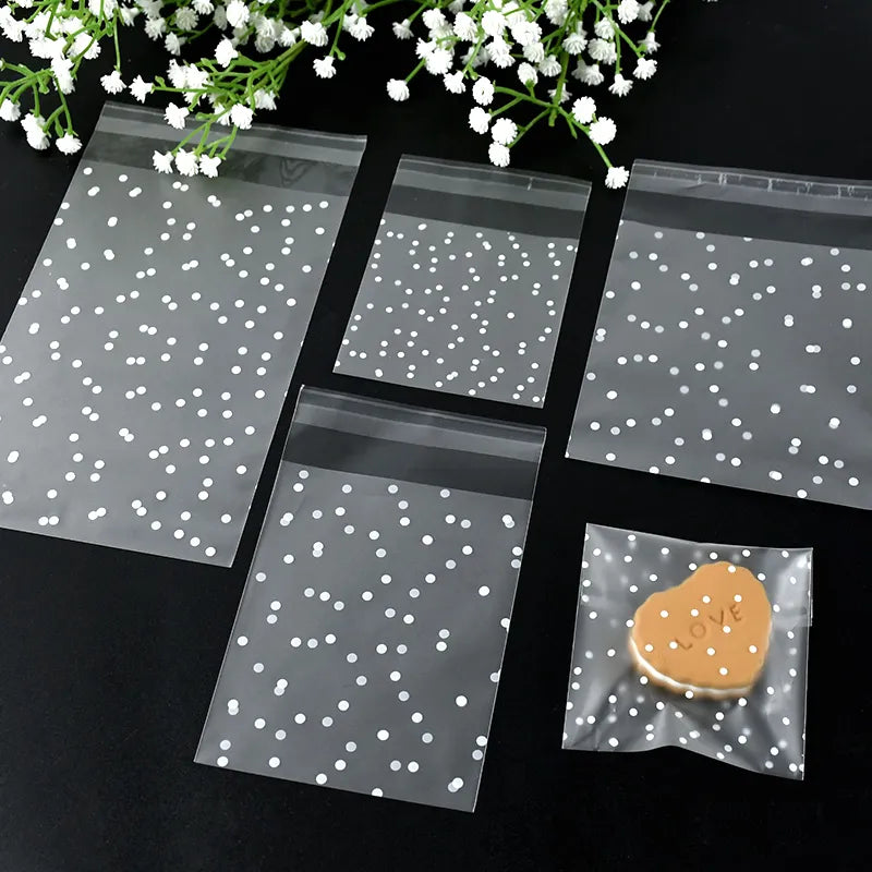 Embellissez Vos Cadeaux et Présentations avec ce Lot de 100 Sacs en Cellophane Transparent DIY