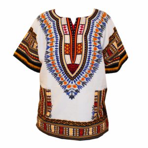 Révélez Votre Individualité avec le T-shirt Dashiki en Coton : Fusion Parfaite de Tradition et de Modernité