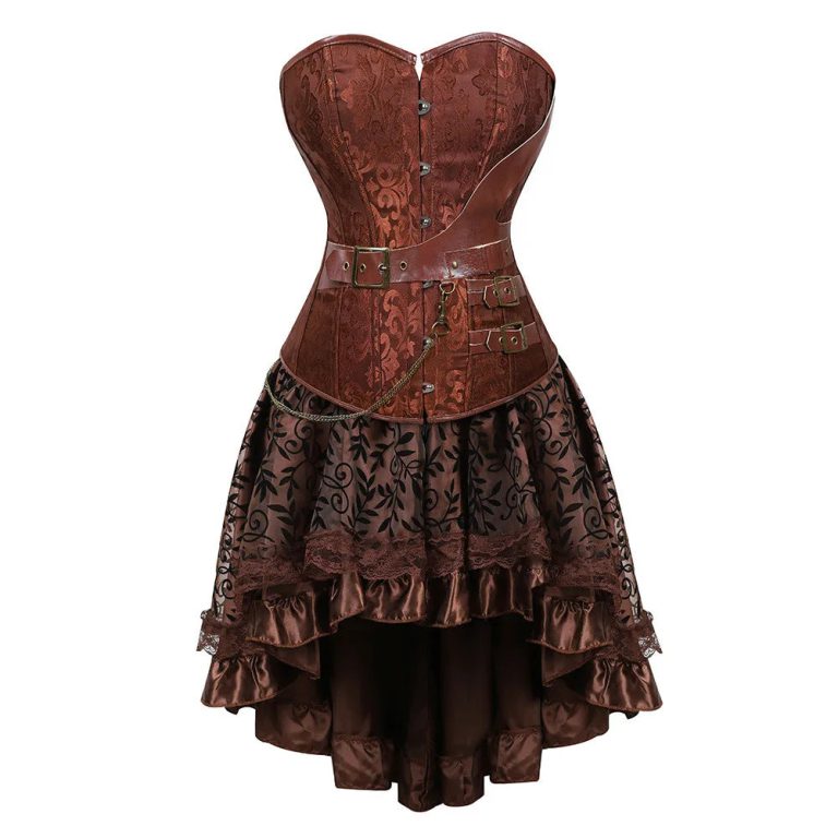 Osez l'Aventure Élégante avec le Costume Pirate Steampunk pour Femmes