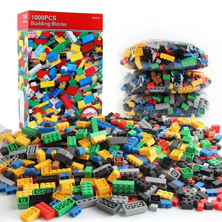 Cultivez votre créativité avec ce set de 1000 pièces compatibles Lego