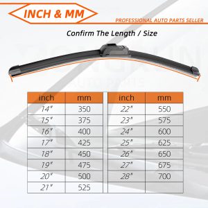 Optimisez votre sécurité avec le balai d’essuie-glace avant universel en caoutchouc – La solution pour une visibilité parfaite