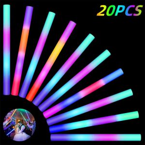 Éclairez vos Nuits Festives avec une Touche d’Innovation : Le Bâtonnet LED Mousse pour Fête Rave
