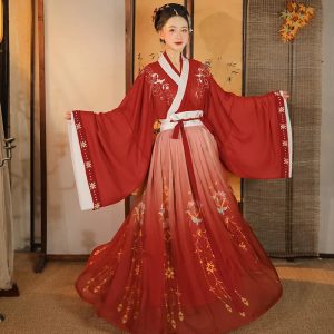 Sublime Élégance et Héritage Culturel : Le Costume Hanfu Chinois pour Femme