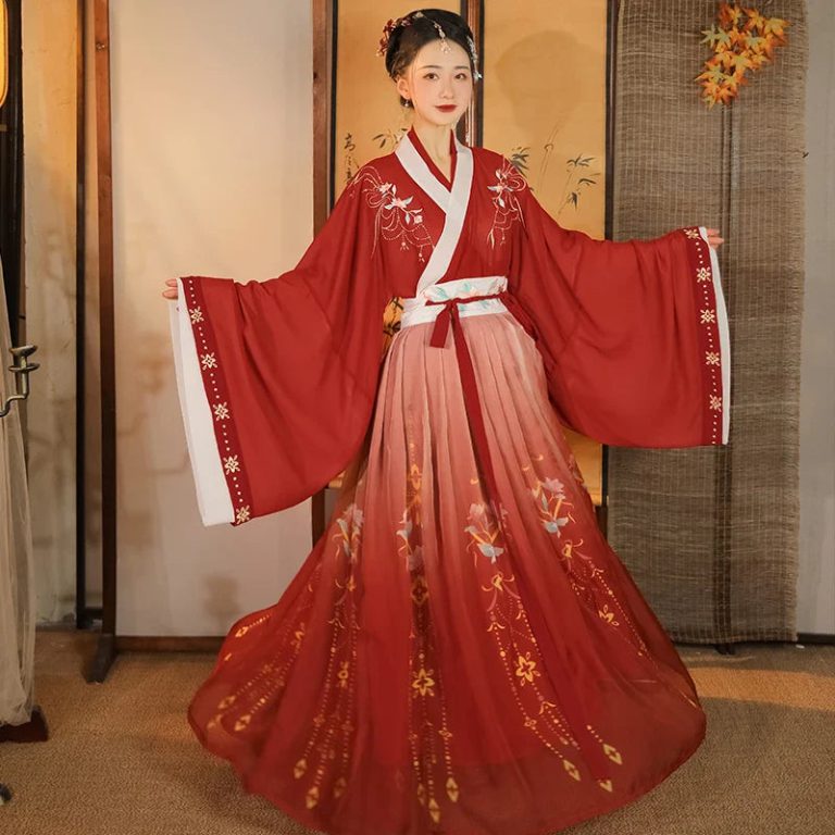 Sublime Élégance et Héritage Culturel : Le Costume Hanfu Chinois pour Femme