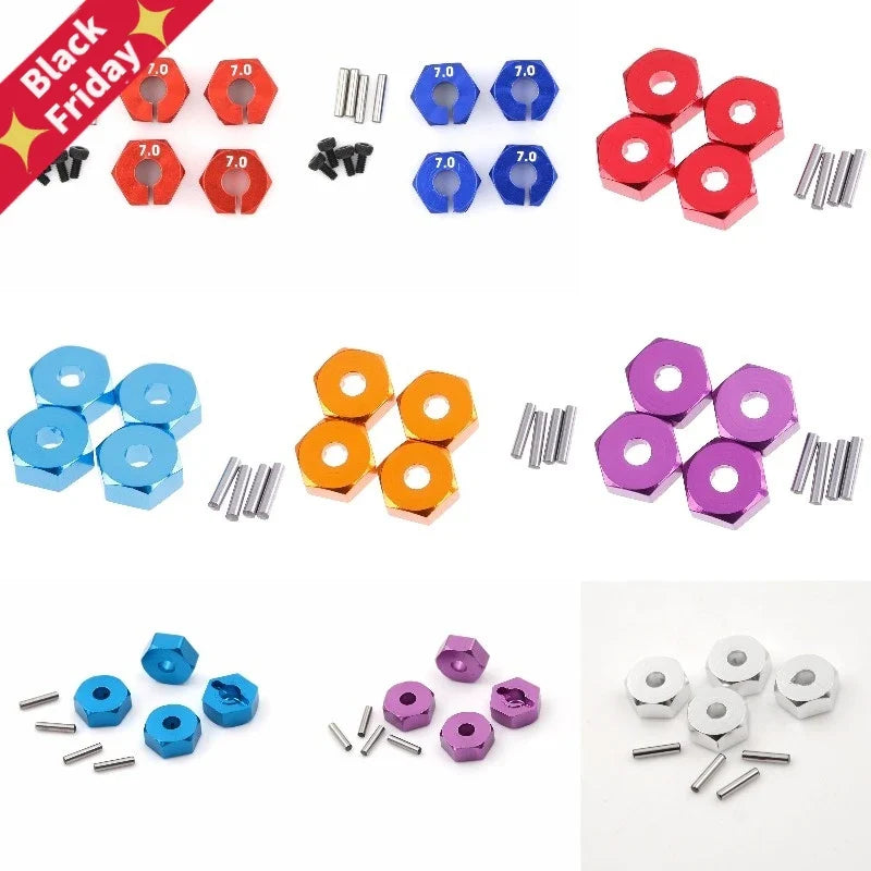 Boostez la performance de votre voiture RC avec des écrous en aluminium d'exception