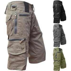 Optez pour l'alliance du confort et du style avec ces shorts cargo militaires pour homme