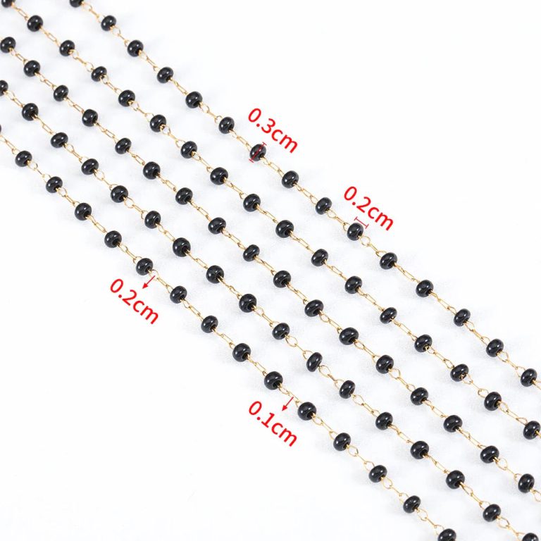 Un Bijou DIY Sophistiqué : Révélez Votre Créativité avec une Chaîne Élégante en Acier Inoxydable