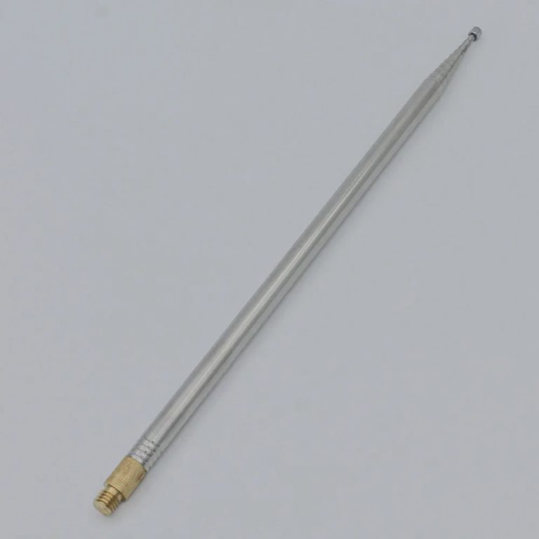 Améliorez vos communications radio avec une antenne fouet en acier inoxydable de haute performance