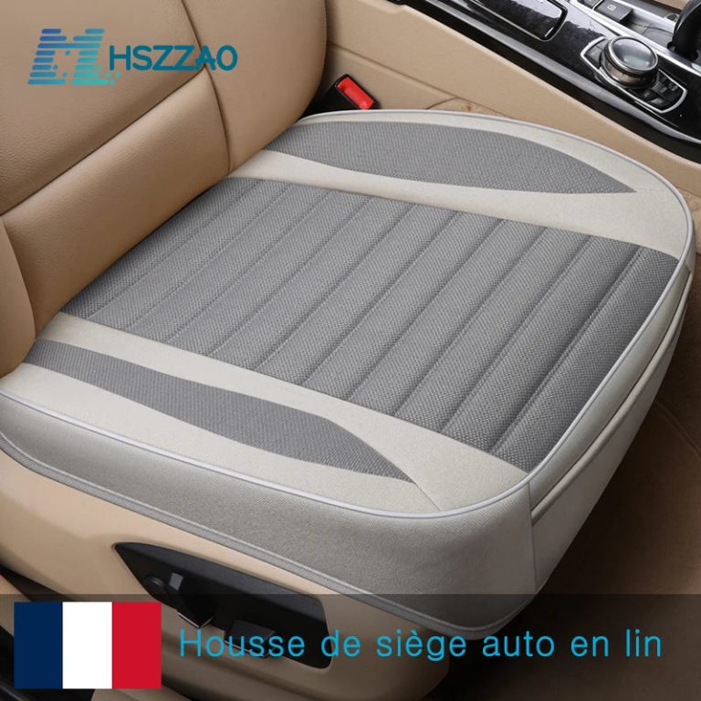 Nouveau Standard pour l'Élégance Automobile : La Housse de Siège en Lin Luxe Universelle