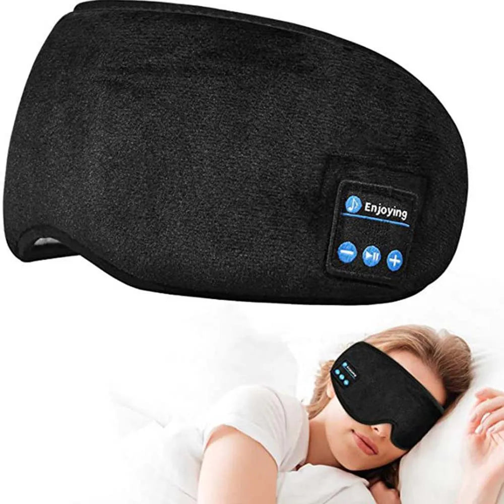 Réinventez Vos Nuits avec le Casque de Sommeil Bluetooth 5.0 et Masque 3D