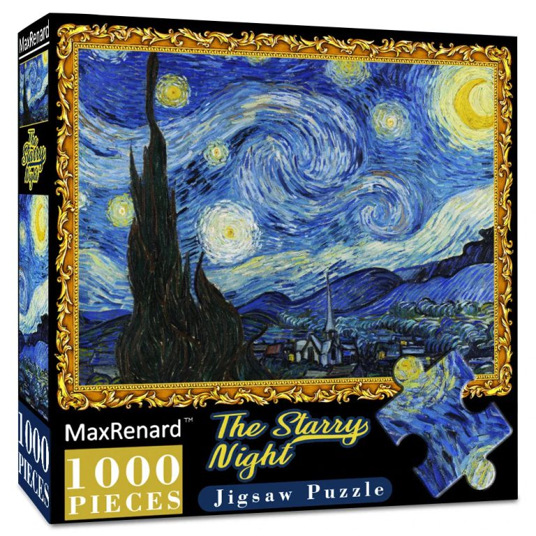 Redécouvrez l’art de la détente avec le puzzle “La Nuit Étoilée” de MaxRenard