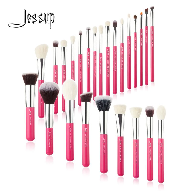 Set de Pinceaux de Maquillage 25 Pièces Jessup Professionnel : L’alliance parfaite entre précision et élégance