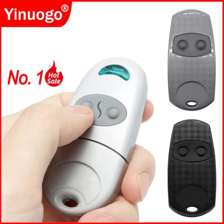 Un contrôle optimal et sécurisé pour votre garage et portail : découvrez la Télécommande TOP 432