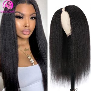 Sublimez votre look avec la Perruque Brésilienne U 100 % Cheveux Remy - Lisse Yaki