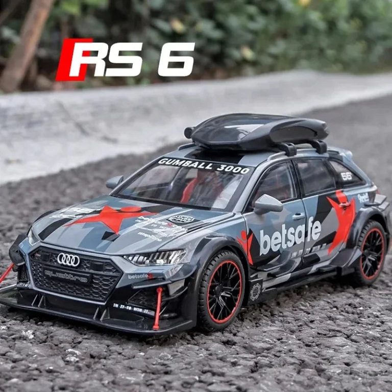 Le Bijou de la Modélisation Automobile : Une Réplique Audi RS6 1/24 qui Séduit Tous les Passionnés
