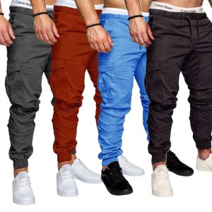 L’alliance parfaite du style urbain et de la fonctionnalité : explorez le Pantalon Cargo Multi-Poches pour Hommes