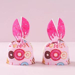 Succombez au charme unique des sacs cadeaux lapin donut pour des fêtes mémorables