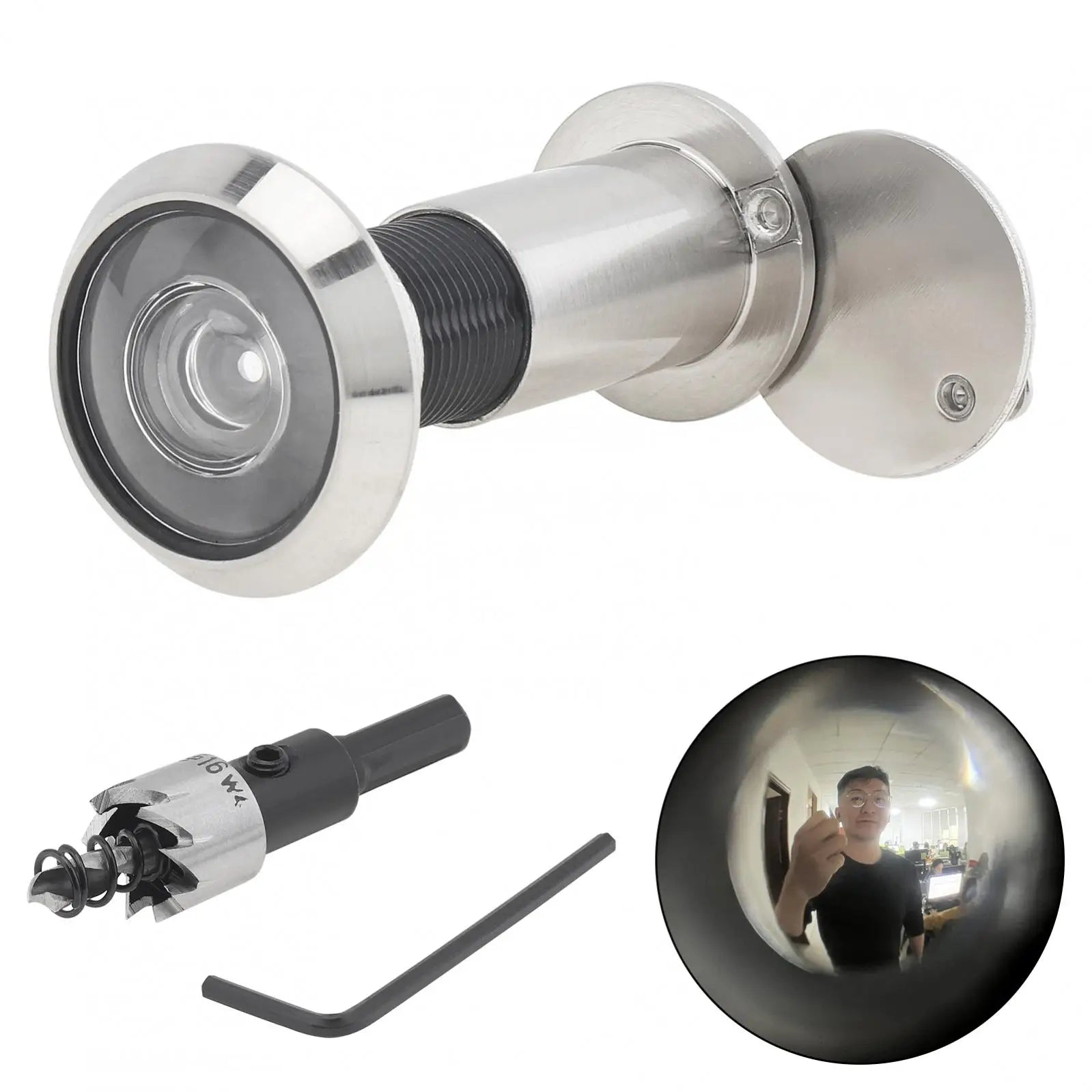 Redécouvrez la sécurité et l’intimité de votre porte avec un œilleton innovant