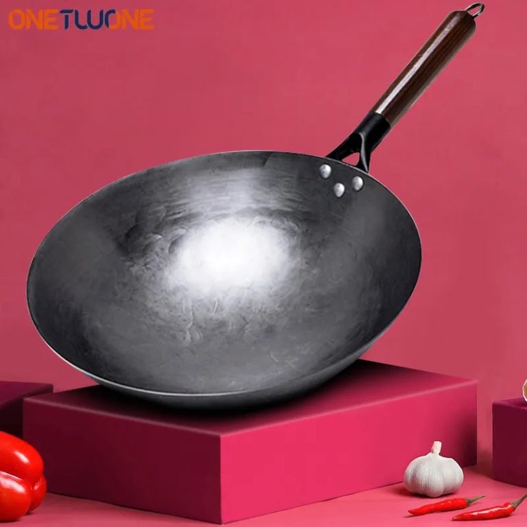 Révélez le Chef en Vous avec ce Wok Traditionnel en Fer Forgé