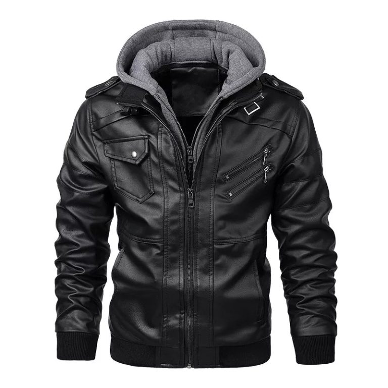 Découvrez la Nouvelle Veste en Cuir pour Homme KB - L'alliance du style biker et du confort urbain