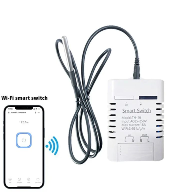 Révolutionnez Votre Confort Thermique avec le Thermostat Intelligent WiFi Étanche DS18B20