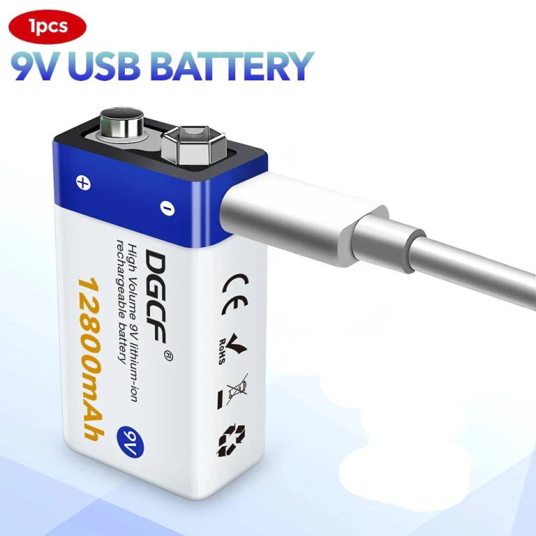 Batterie Li-Ion Rechargeable 9V 12800mAh : L’alliance Parfaite entre Puissance et Durabilité