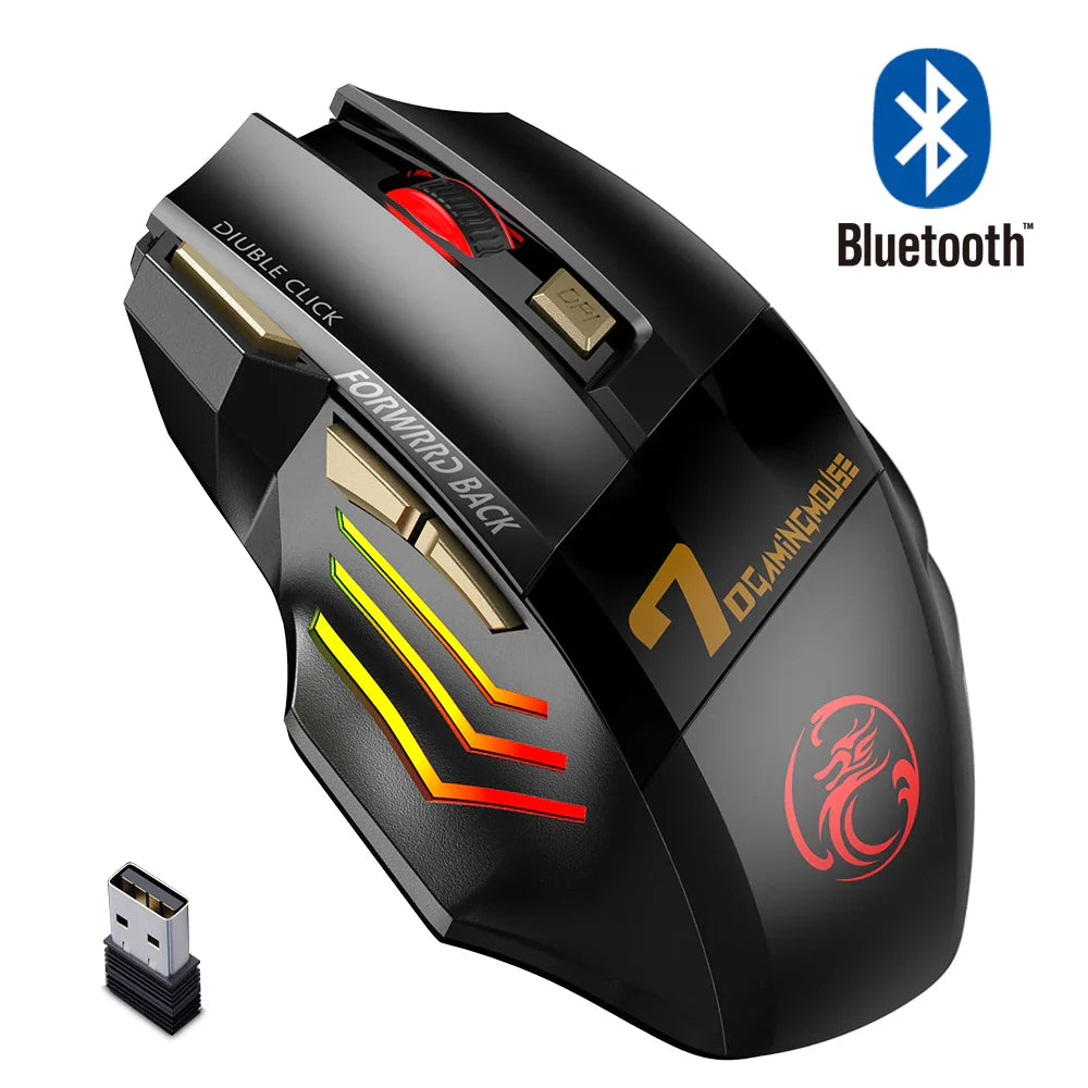 Plongez dans l’univers du gaming avec une souris Bluetooth ergonomique à la pointe de la technologie