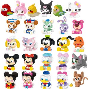 Redécouvrez la Magie de la Création avec les Blocs de Construction Anime Inspirés de Kuromi, My Melody et Cinnamoroll