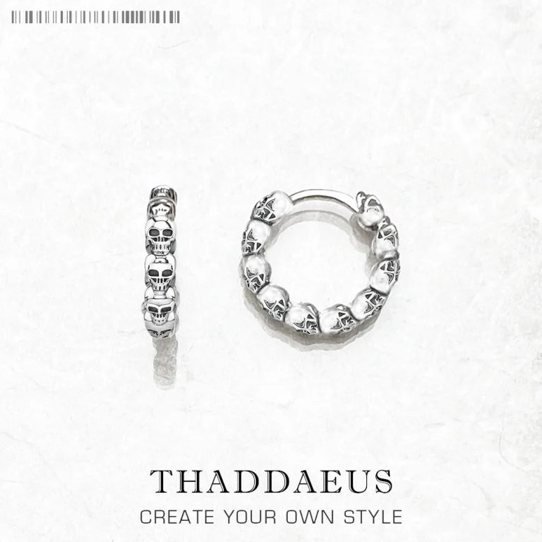 L'audace à l’état pur : les créoles têtes de mort punk en argent sterling 925 qui subliment votre style