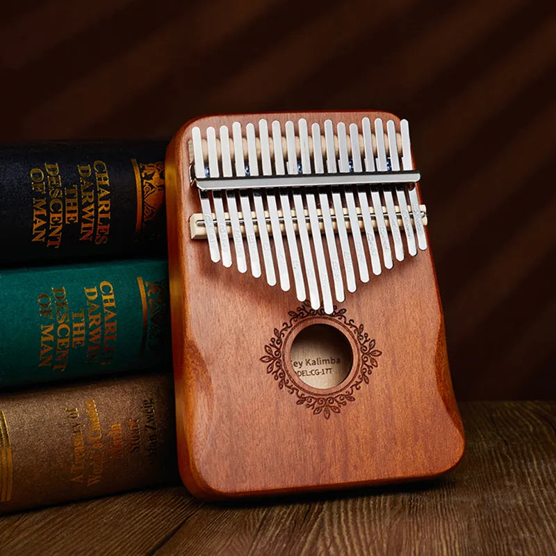Découvrez l'Harmonie Inédite du Kalimba 17 Touches en Bois Mbira