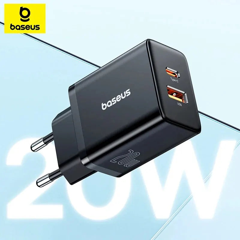 Révolutionnez votre manière de charger avec le chargeur Baseus 20W PD Quick Charge USB Type C