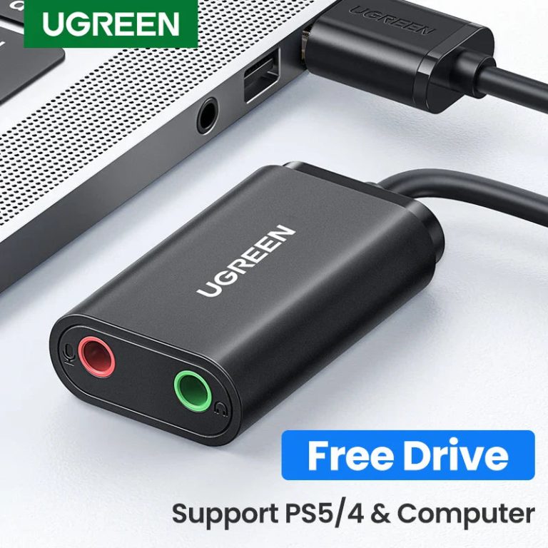 Une Révolution Audio à Portée de Main : Redécouvrez vos Sons avec l’Adaptateur USB UGREEN 3.5mm