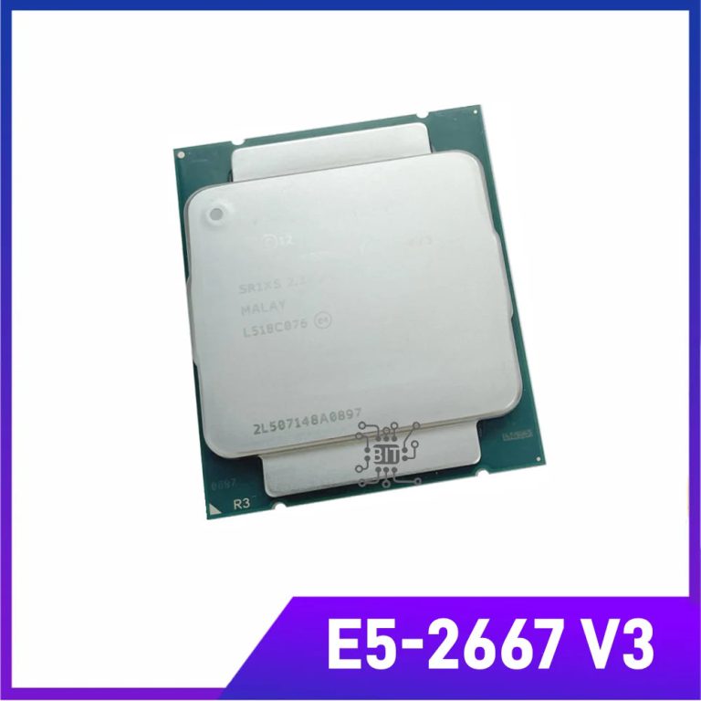 Boostez vos performances informatiques avec le processeur Intel Xeon E5-2667V3