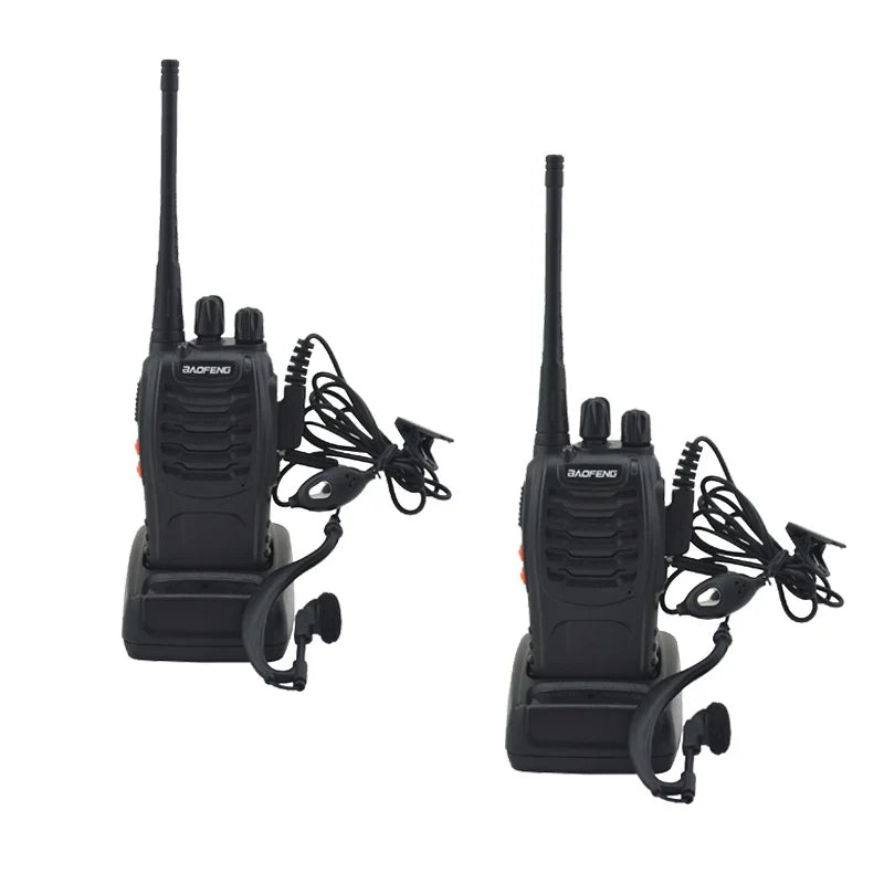 Optimisez vos communications sur le terrain avec le pack de 2 talkies-walkies BAOFENG BF-888S