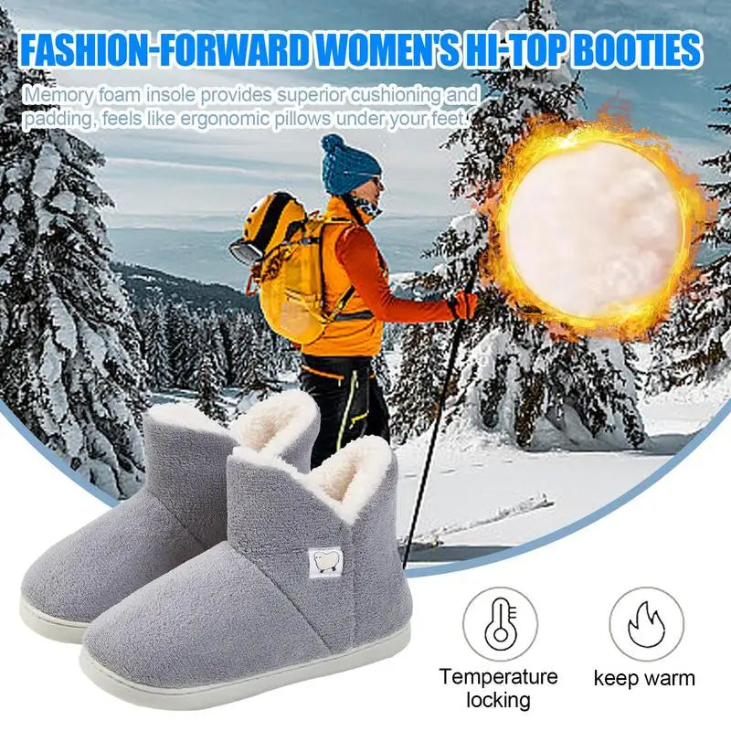 Des pas chaleureux et sécurisés : Les chaussons d'hiver pour femme qui changent la donne