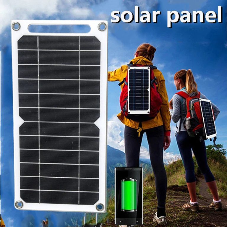 Libérez Votre Énergie N'importe Où : Le Chargeur Solaire Portable 10W comme Compagnon d’Aventure