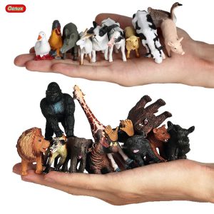 Redécouvrez l'univers ludique et éducatif avec ces figurines d’animaux sauvages et de la ferme