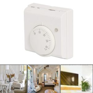 Optimisez Votre Confort Intérieur avec le Thermostat Mécanique Blanc HE DAO