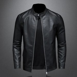 Affirmez votre style urbain avec le Blouson Cuir Moto Slim : l’alliance parfaite de l’élégance et de la praticité