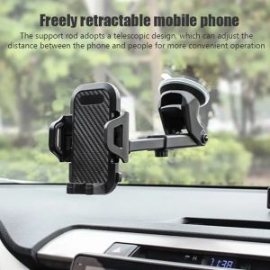 Conduite en Toute Sécurité : Découvrez le Support Téléphone Voiture Ventouse 360° qui Change Tout !
