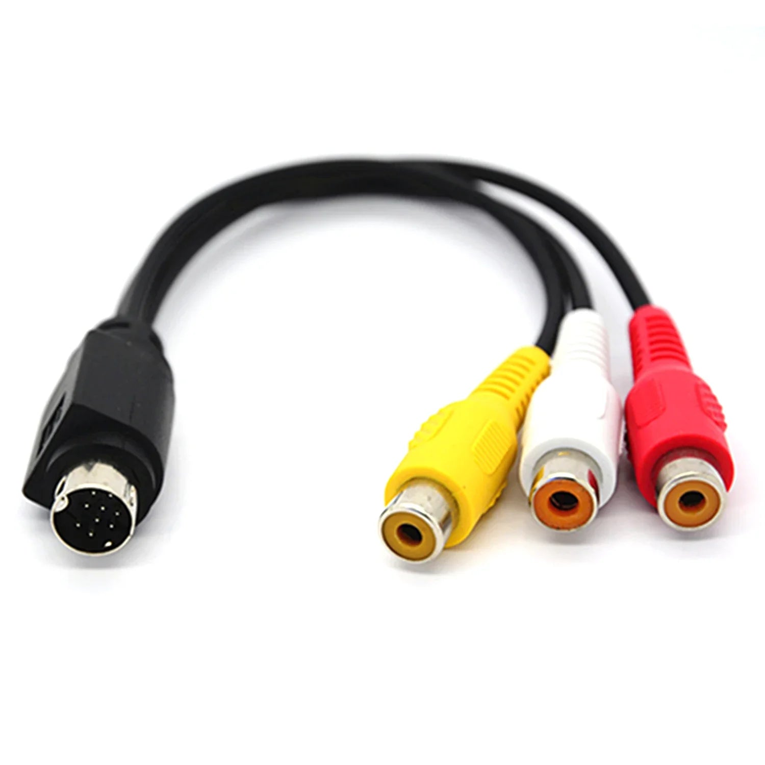 Redécouvrez la connexion audiovisuelle avec le câble AV MMI 9 PIN S-VIDEO vers 3 RCA Composantes