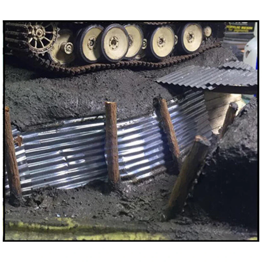 Donnez vie à vos projets de dioramas grâce au kit hangar acier à l’échelle 1/35