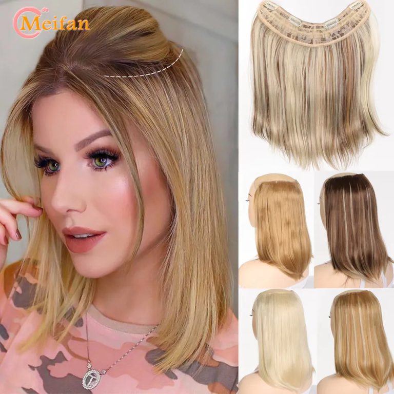 Transformez Votre Look en un Clin d'Œil avec la Perruque Demi-Pièce MEIFAN