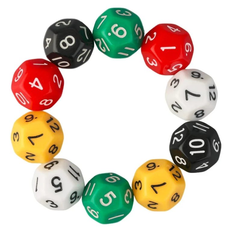 Libérez Votre Imagination avec des Dés Polyédriques Acrylique Colorés