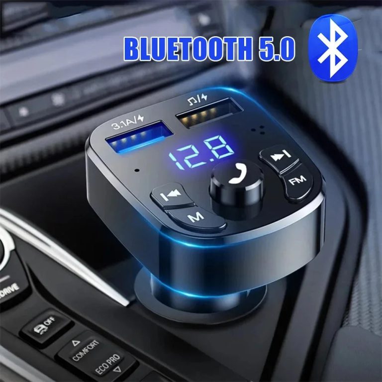 Roulez en toute Connexion : Le Transmetteur Bluetooth FM Voiture Chargeur Rapide qui Révolutionne Votre Conduite