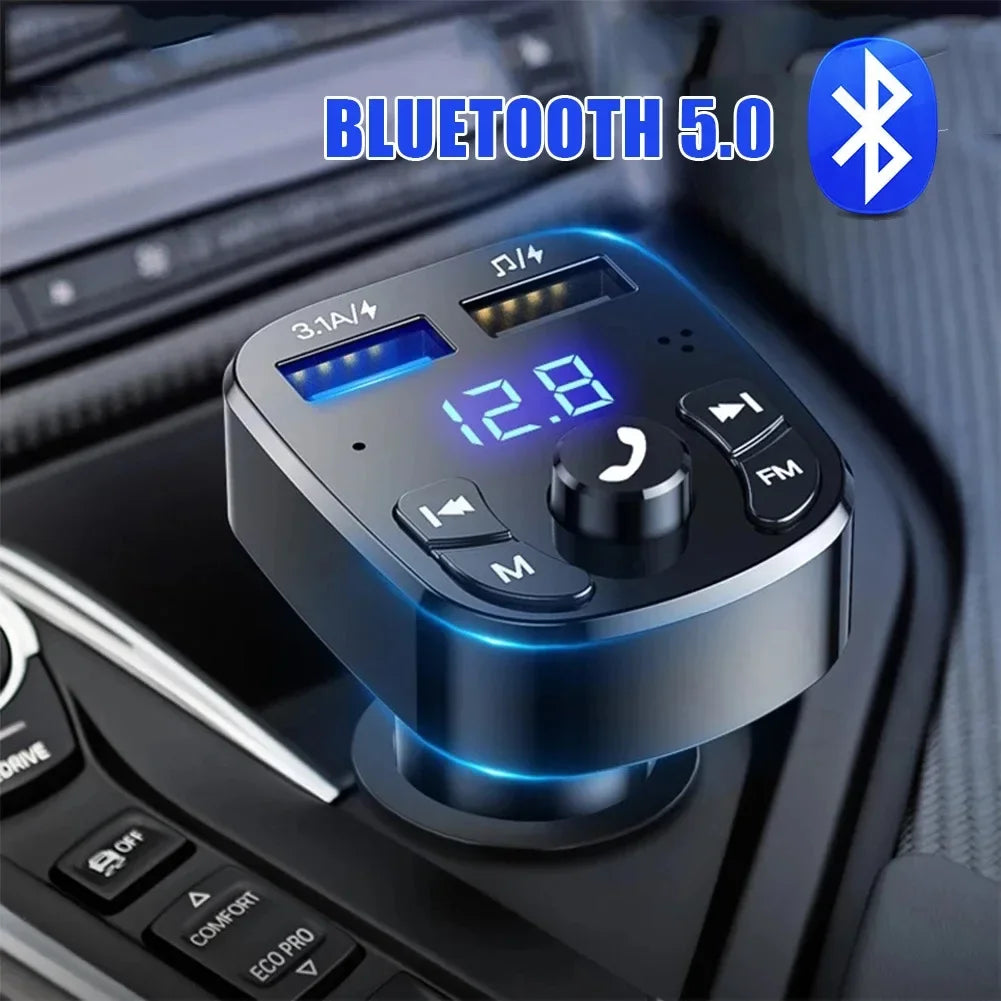 Roulez en toute Connexion : Le Transmetteur Bluetooth FM Voiture Chargeur Rapide qui Révolutionne Votre Conduite